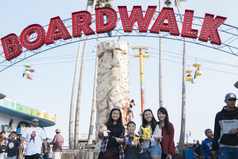 Youth Outing at Santa Cruz Boardwalk